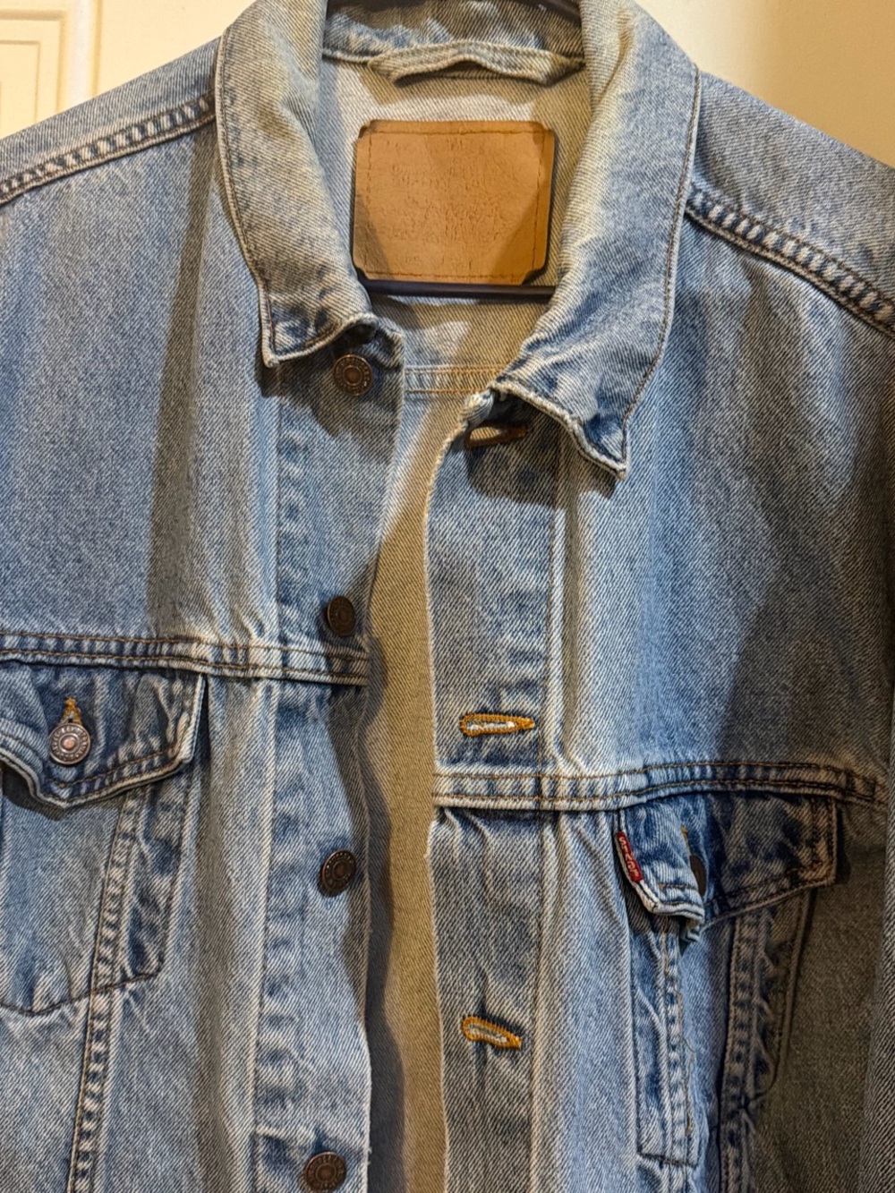 Levi's 70507-0389 Galactic Wash Denim Jacket Size large - Picture 3 of 7